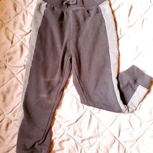 CHILDREN'S PLACE Black and Gray Joggers